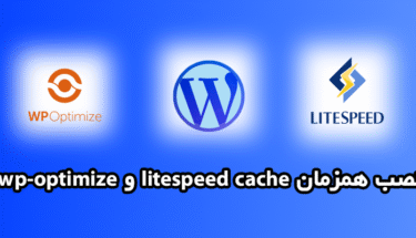 بررسی نصب همزمان افزونه litespeed-cache-wp-optimize